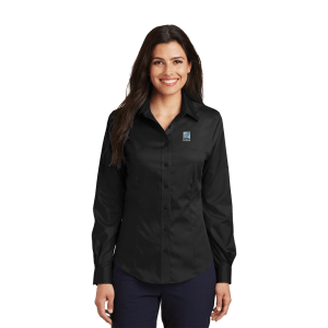 Stencil Brand Light Weight Long Sleeve Business Shirt - Ladies